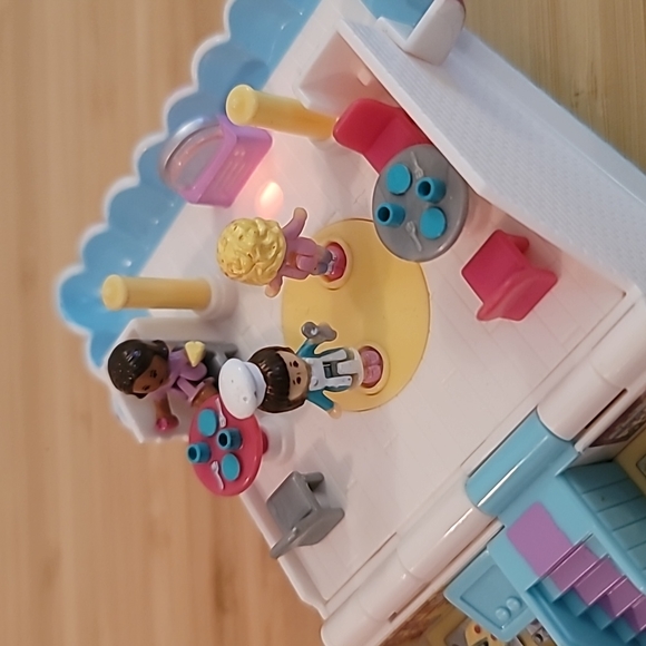 Retro Polly Pocket Light-Up Pizzeria 1993 Bluebird Toys - Picture 9 of 12